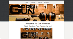 Desktop Screenshot of gunprofessional.com