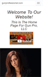 Mobile Screenshot of gunprofessional.com